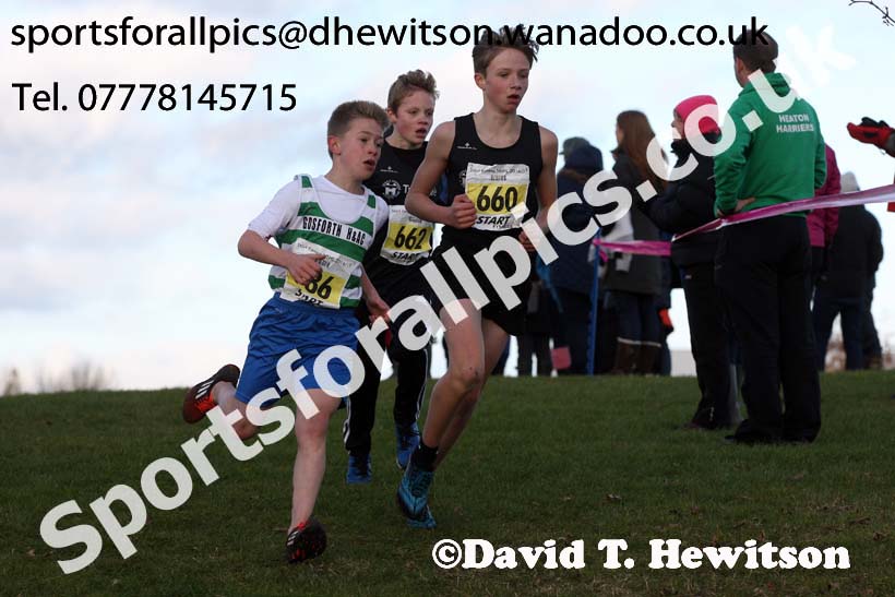 Boys under-13s Start fitness NEHL, South Shields. Photo: David T. Hewitson/Sports for All Pics